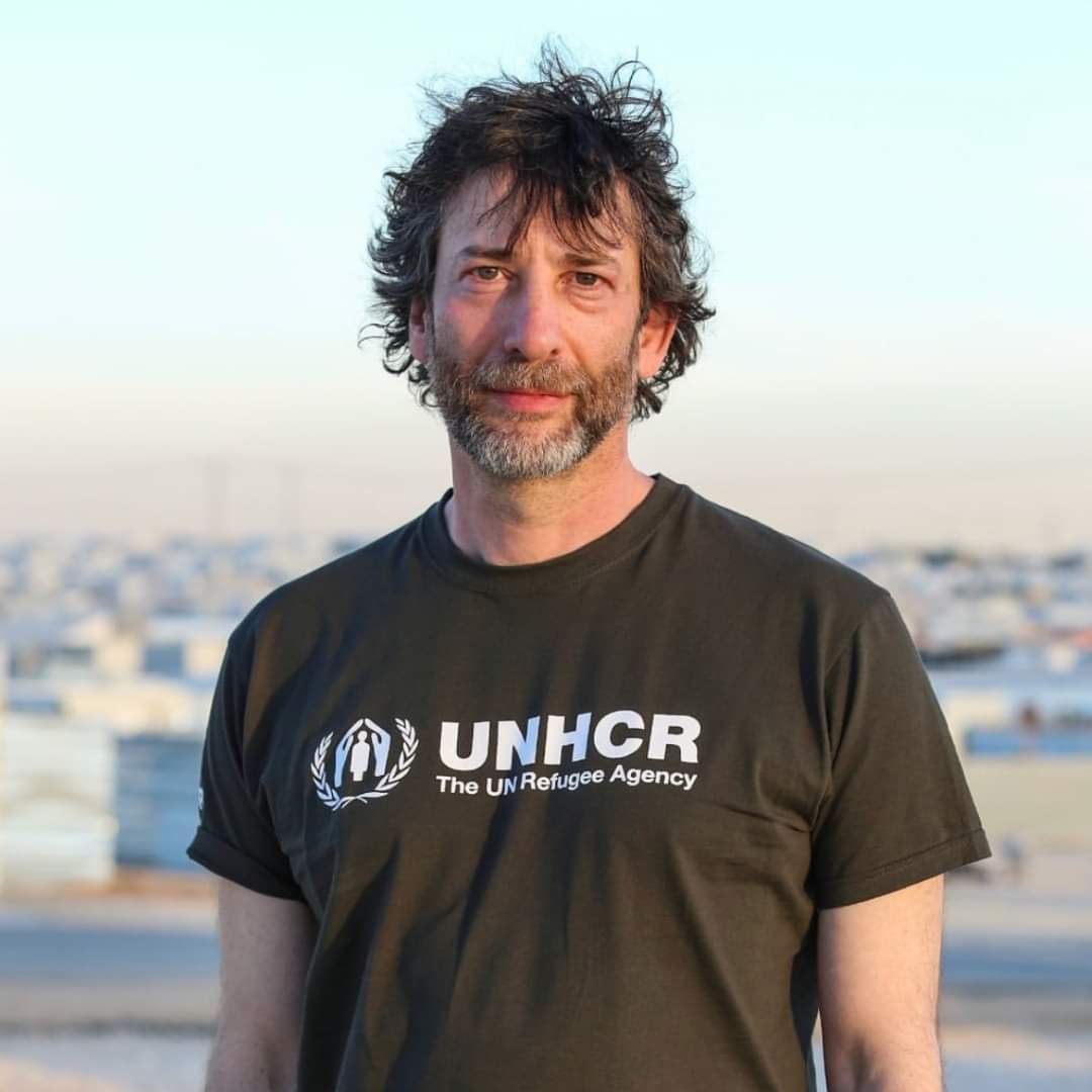 PeterWMurphy1's tweet photo. Huge congrats to UNHCR Goodwill Ambassadors @YusraMardini &amp; @neilhimself - and Yusra’s incredible sister, Sara - for making @TIME Magazine's 100 Most Influential People of 2023 List. #TIME100
Pics: @Refugees @JordiMatas
#RefugeesWelcome #SeekingAsylumHumanRight https://t.co/tnLxeIaoO6