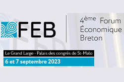jn_guerre's tweet photo. [#FEB] La 4e édition du Forum Économique Breton, se tiendra à Saint-Malo les 6 et 7 septembre 2023 ! Plusieurs thèmes y seront abordés : souveraineté numérique, transitions alimentaires, grands défis énergétiques, RSE… Pour en savoir plus ➡️ https://t.co/s1OZ2EocJ2 https://t.co/rvlzjsQ7Wh