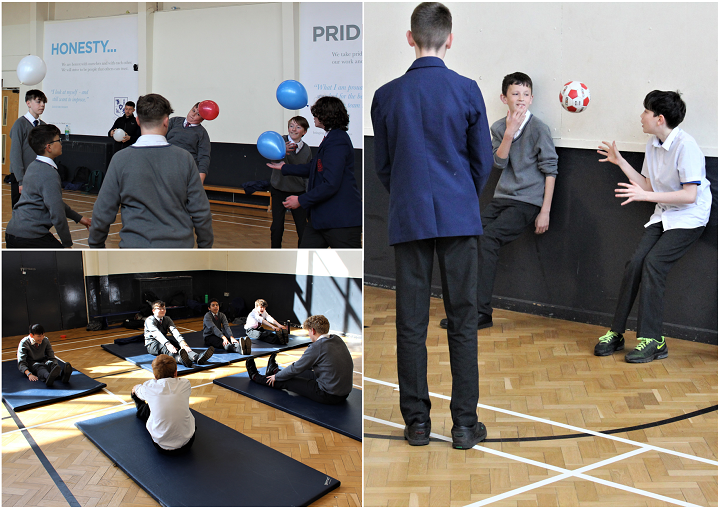 WellacreAcademy's tweet photo. Wellacre's Sports Ambassadors hosted an outstanding #ActiveInMind session this week for their Year 7 and 8 mentees.

They planned and delivered their own activities including yoga, strengthening exercises and games, to help boost confidence, resilience and teamwork. https://t.co/ZM3SGYC8LW