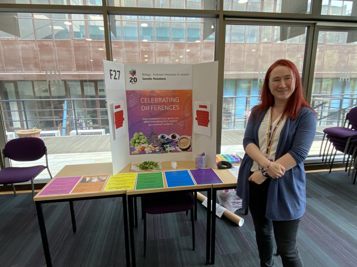 And find out all about your genetic mutations with <a href="/cat1082/">Cathy Moore</a> #science4u2023 @Science4uI