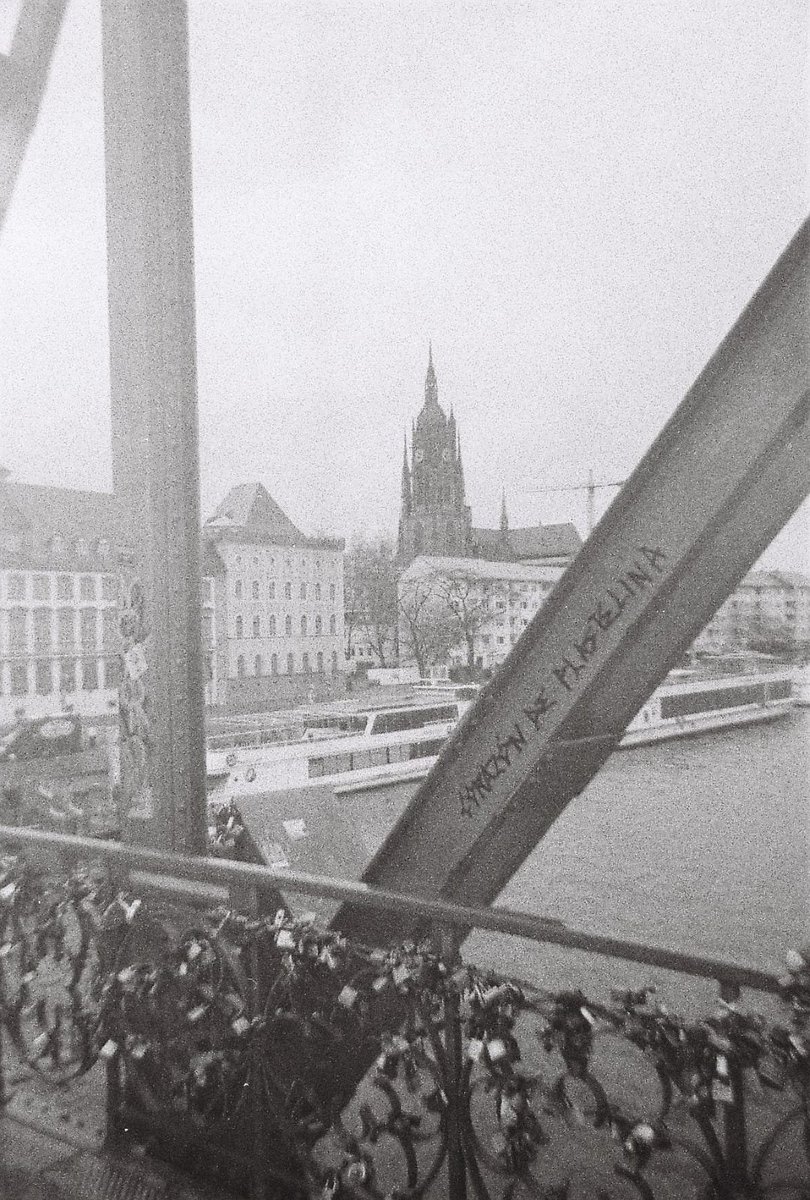 Frankfurt am Main on Black and White 35 mm
