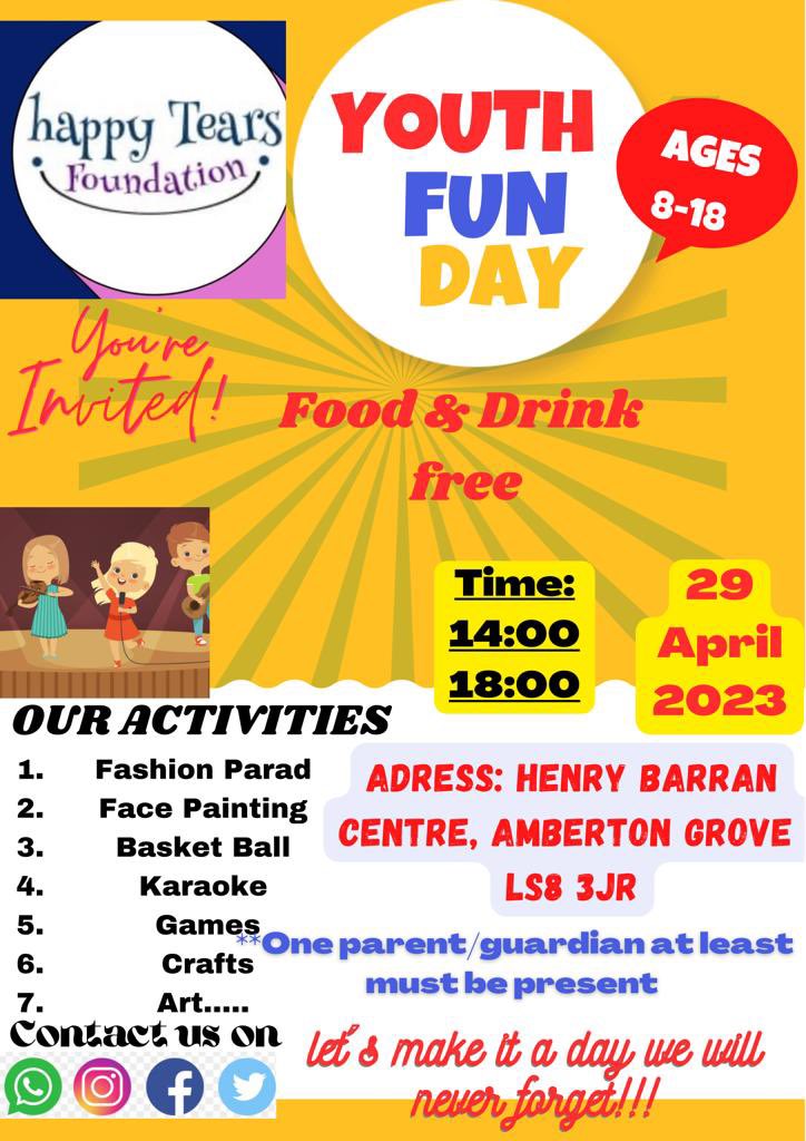 happytearsfound's tweet photo. Youth fun day ! https://t.co/C3NH6IaBAA