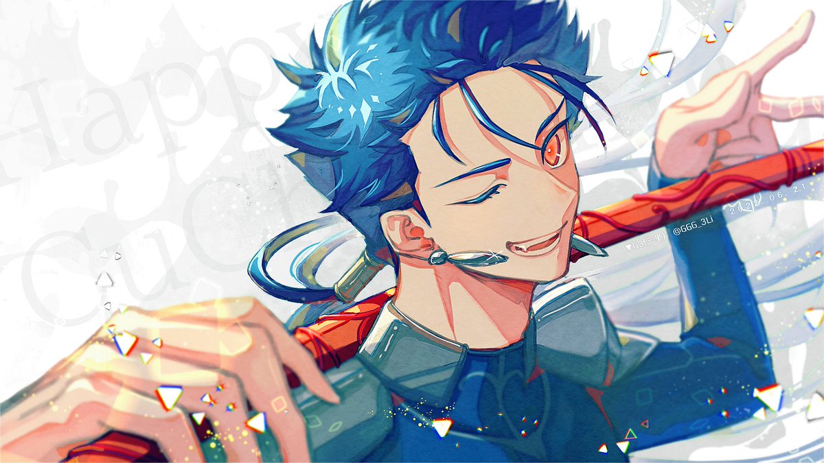 Fateイラスト… クーフーリン(ランサー)しか描いてない！！ ってくらい