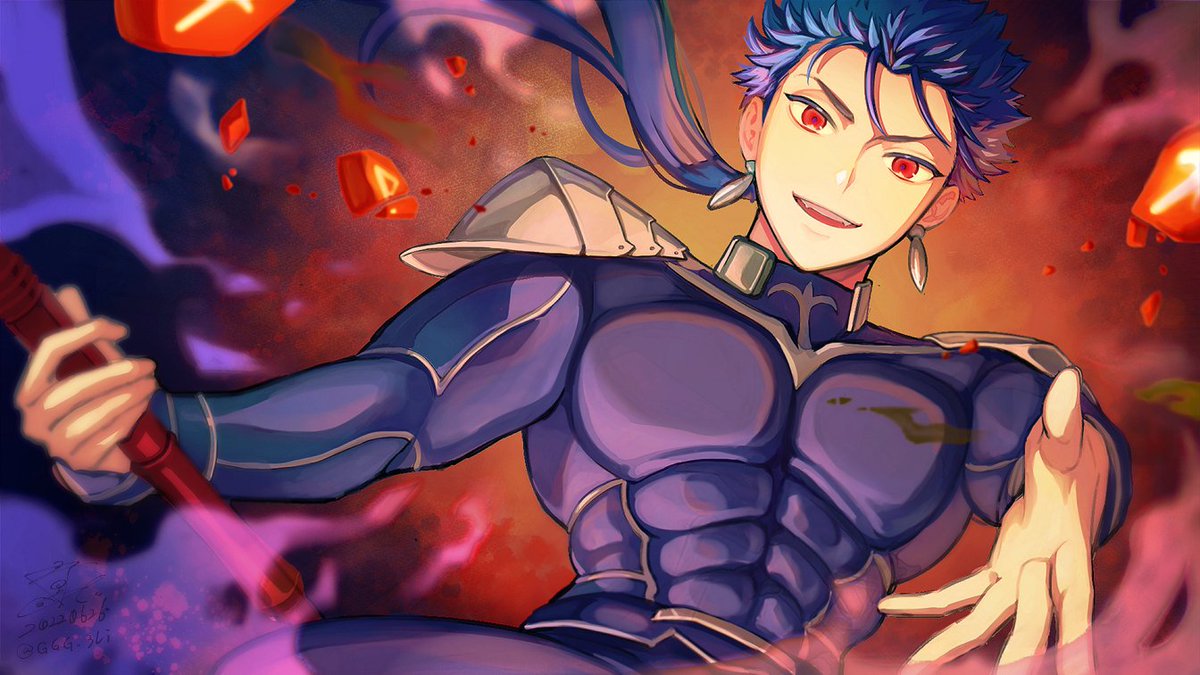 Fateイラスト… クーフーリン(ランサー)しか描いてない！！ ってくらい