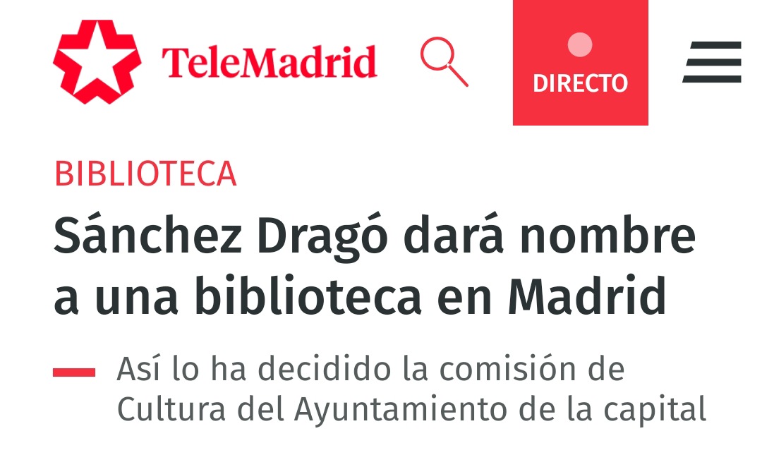 Ponerle Almudena Grandes a Atocha estaba feo, pero nombrar una biblioteca por un pedófilo confeso, por lo que sea, no.