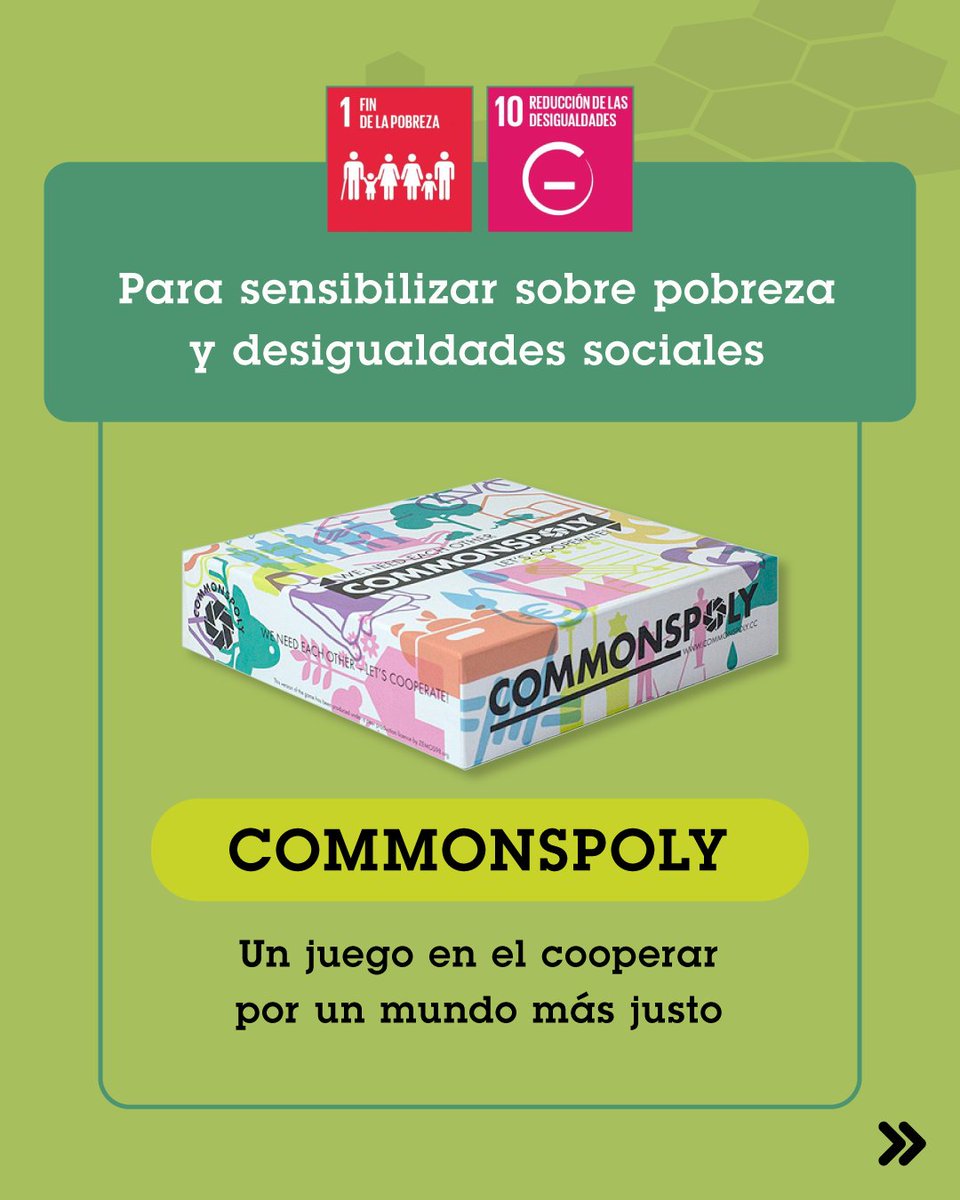 planbeduso's tweet photo. 🎲 ¿Sabías que los juegos de mesa pueden ser muy buen recurso para trabajar los Objetivos de Desarrollo Sostenible con adolescentes y jóvenes?

Aquí te recomendamos cuatro 😄

#ODS #objetivosdedesarrollosostenible  #juegosdemesa #EducaciónSocial #EduSo #Educación #recursosprofes https://t.co/ABmZKZT4YU