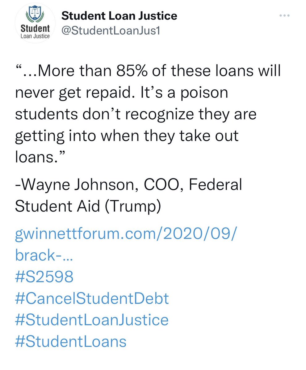 ScamLoan's tweet image. But we should turn the system back on, right? And keep handing universities more money, right? YOU ARE PATHETIC! #CancelALLStudentDebtNOW