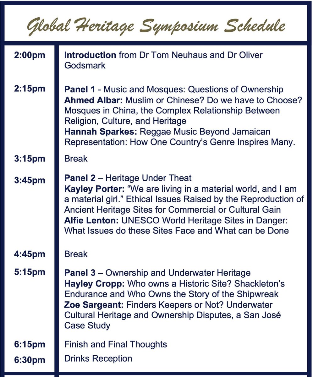 Today's the day! 🎉 Anyone joining us via Teams please follow this link: teams.microsoft.com/l/meetup-join/…
Any issues let us know!
#publichistoryandheritage #GHS23 #uod #finalcountdown #today