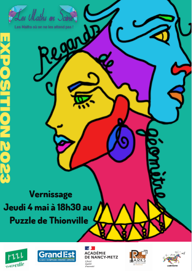 Braun Nathalie (@braun24006603) on Twitter photo Le 4 mai à 18H30 : vernissage de l'exposition <a href="/DeRegards/">Regards De Géomètre #Regarddegéomètre #RDG</a> de <a href="/LesMathsEnScene/">LES MATHS En SCENE #LMES</a> au Puzzle de <a href="/VilleThionville/">Ville de Thionville</a> <a href="/labo_maths/">Labo de Maths Lycée Rosa Parks Thionville</a> <a href="/lycee_RosaPARKS/">Lycée Rosa PARKS Thionville</a> <a href="/acnancymetz/">Académie de Nancy-Metz</a> <a href="/RLaganier/">Richard Laganier</a> <a href="/eduscol_maths/">éduscol Maths</a> <a href="/regiongrandest/">Région Grand Est</a> <a href="/Dsden57/">DSDEN de la Moselle</a> Le 4 mai à 18H30 : vernissage de l'exposition <a href="/DeRegards/">Regards De Géomètre #Regarddegéomètre #RDG</a> de <a href="/LesMathsEnScene/">LES MATHS En SCENE #LMES</a> au Puzzle de <a href="/VilleThionville/">Ville de Thionville</a> <a href="/labo_maths/">Labo de Maths Lycée Rosa Parks Thionville</a> <a href="/lycee_RosaPARKS/">Lycée Rosa PARKS Thionville</a> <a href="/acnancymetz/">Académie de Nancy-Metz</a> <a href="/RLaganier/">Richard Laganier</a> <a href="/eduscol_maths/">éduscol Maths</a> <a href="/regiongrandest/">Région Grand Est</a> <a href="/Dsden57/">DSDEN de la Moselle</a>