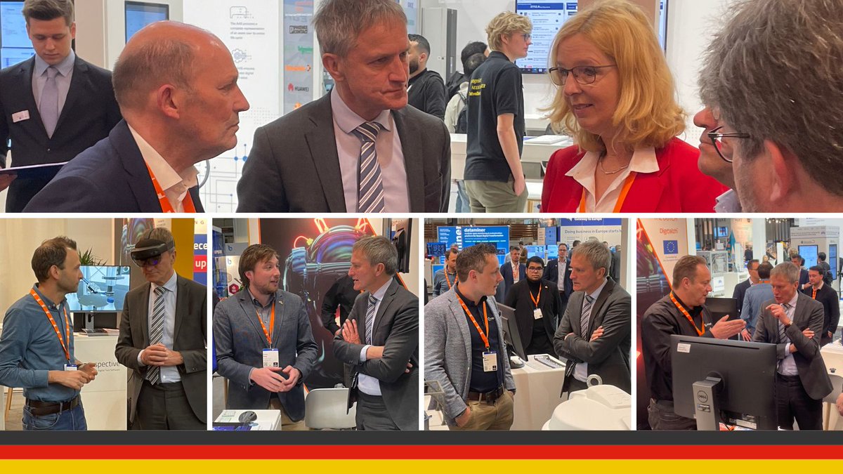 Vanuit Nederlands perspectief staat de 3e dag van de Hannover Messe in het teken van de regio's. Sandor Gaastra, secretaris-generaal van het Nederlandse ministerie van Economische Zaken, bezoekt verschillende bedrijven uit de provincies. #HM23