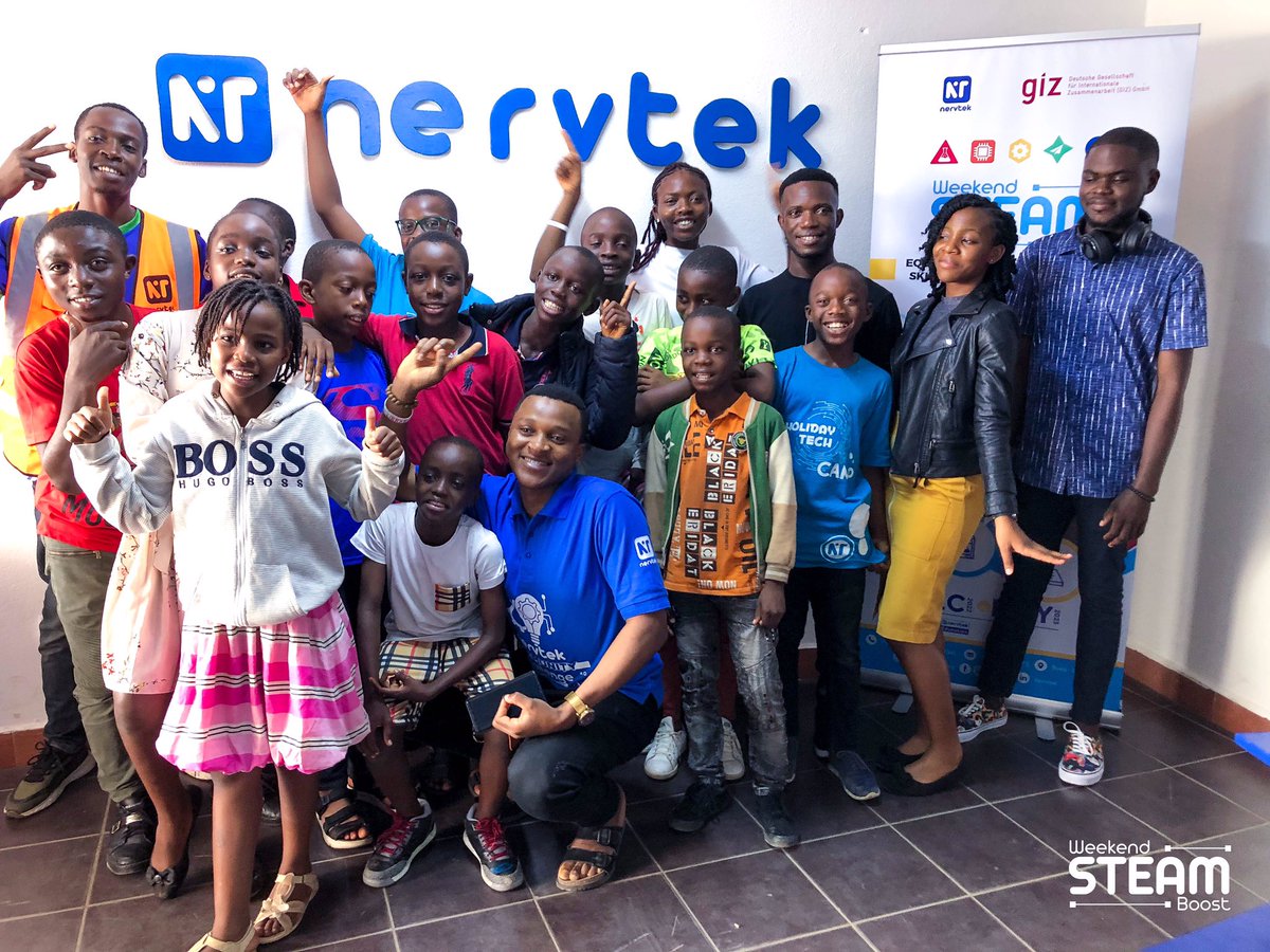 AchaGolder's tweet photo. Give them the opportunity and see just how innovative they are.

#we are #creating impact .
We are #empowering the children with STEAM Education.

We are investing into their future.

@NervtekEdu @GIZ @UNESCO
@NERVTEk.
#Robotics #3Dmodelling #Dronepiloting #Programming. https://t.co/K7f6Ss6z1M