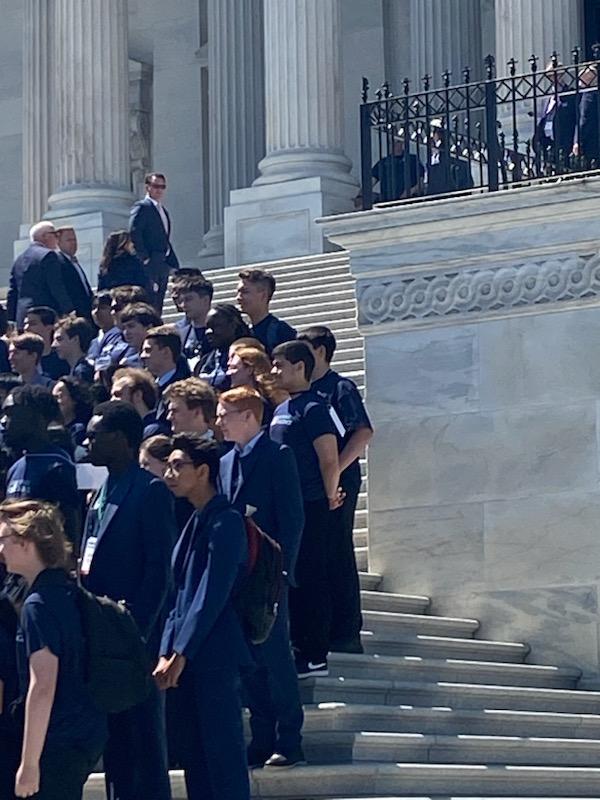 kkuhlers's tweet photo. In DC, in US Capitol, in action, @WaterlooSchools student representing #waterlooProud &amp; @growcedarvalley community.  Adrian demoing his @CongressionalAC Application built for @_JobFoundation  #ProgrammingOurFuture @AmyMiehe #BeBold Thank you Waterloo Schools Foundation @IowaSTEM https://t.co/jO4riD4EBu