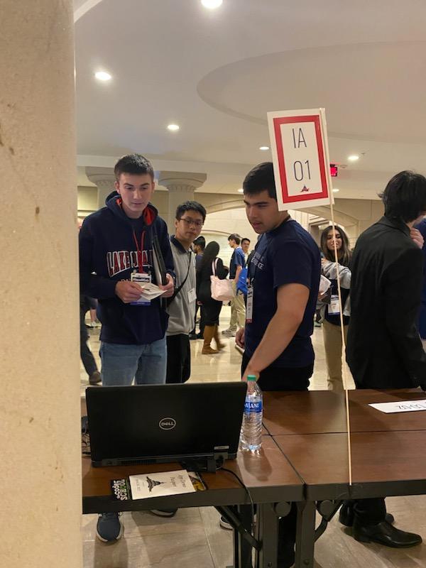kkuhlers's tweet photo. In DC, in US Capitol, in action, @WaterlooSchools student representing #waterlooProud &amp; @growcedarvalley community.  Adrian demoing his @CongressionalAC Application built for @_JobFoundation  #ProgrammingOurFuture @AmyMiehe #BeBold Thank you Waterloo Schools Foundation @IowaSTEM https://t.co/jO4riD4EBu