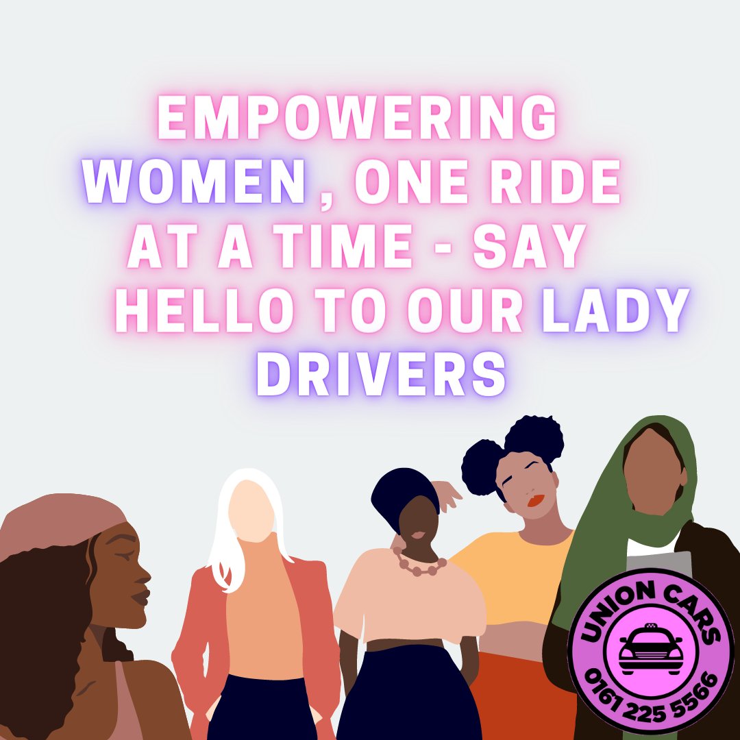 Request a Female driver for your next ride! 💜🚖

linktr.ee/newcitycars

#newcitycars #taxi #transport #rusholme #taxidriver #supportlocal #localtaxi #Manchester #taxiservice #ılovemcr #supportlocalbuisnesses #women #womendriver #woman #femaledriver #female #FemaleOnly