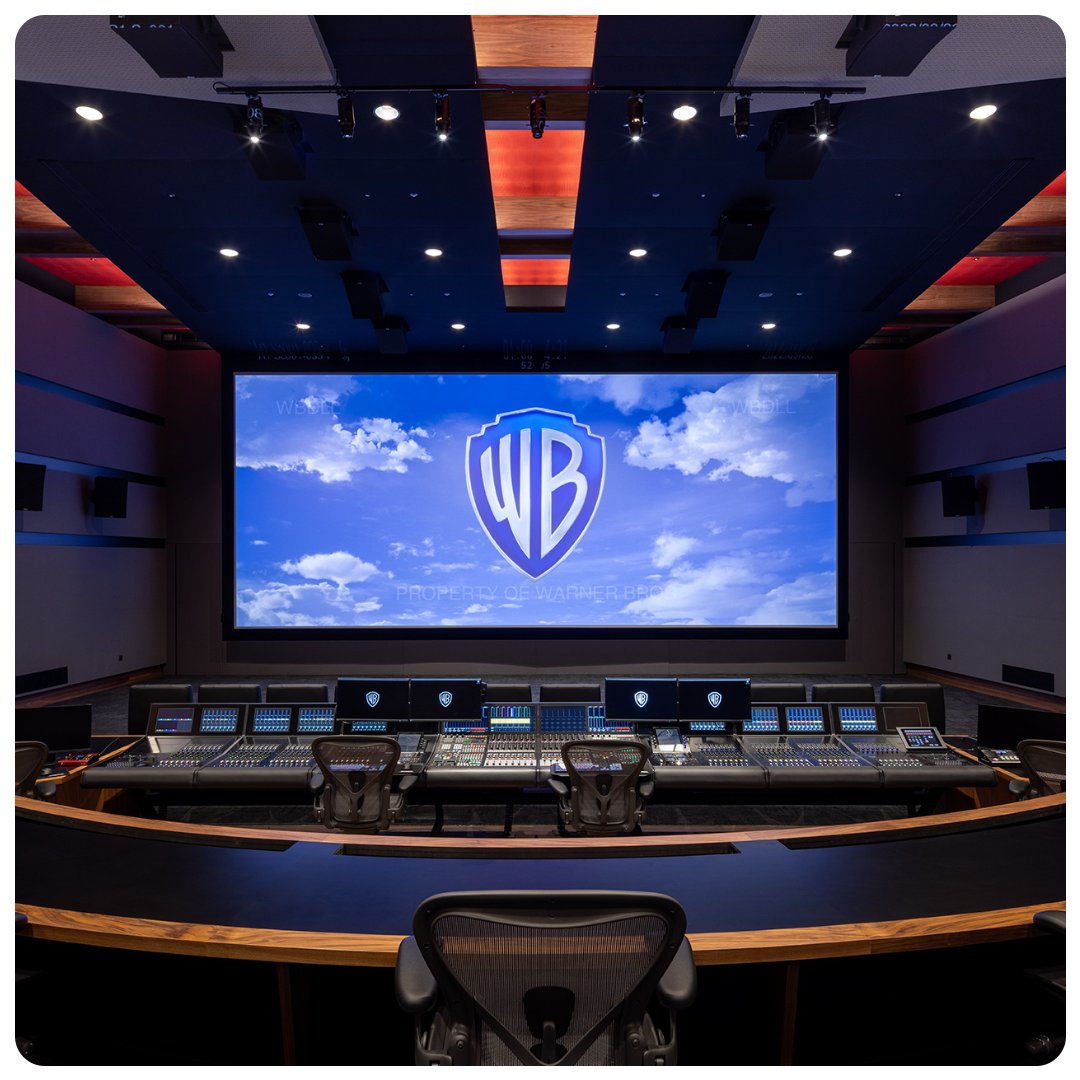 WBDeLaneLea's tweet photo. Take a look inside the largest mixing stage in the UK 😲

Our Stage 1 is purpose-built to the highest technical specification providing exceptional size and quality.

#WBDLL #PostProduction #SoundMixing https://t.co/z8JqU4KspJ