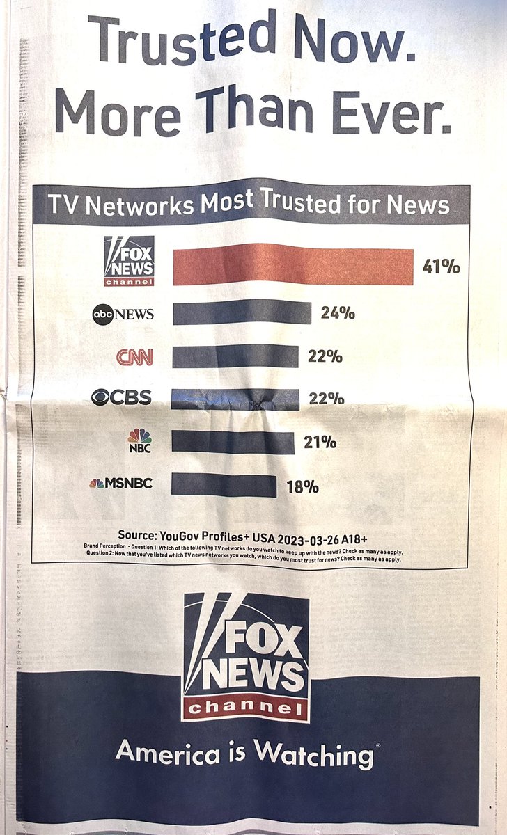 j_madame's tweet photo. @FoxNews 😂 🤣 
I wouldn’t trust @FoxNews to wipe my arse with 🙄 https://t.co/NFdRj2WJXp