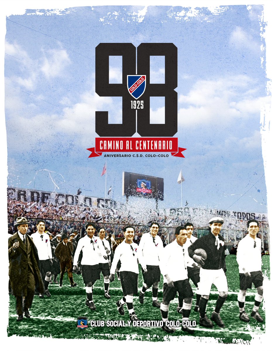 #vamoscolocolo #felizcumple
#colocolo #elmasgrande🇨🇱
Hacia el centenario... 🖤🤟🤍