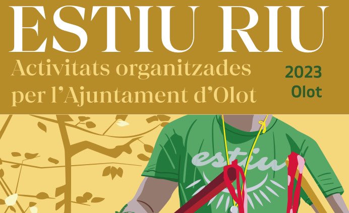 Aquest divendres dia 21 d’abril a partir de les 12h del migdia ja podreu consultar les activitats d’Estiu Riu 2023 i la resta d’activitats de la Comarca. <a href="/Olotuit/">Ajuntament d'Olot</a> <a href="/OlotCultura/">Olot Cultura</a> #EstiuRiu23