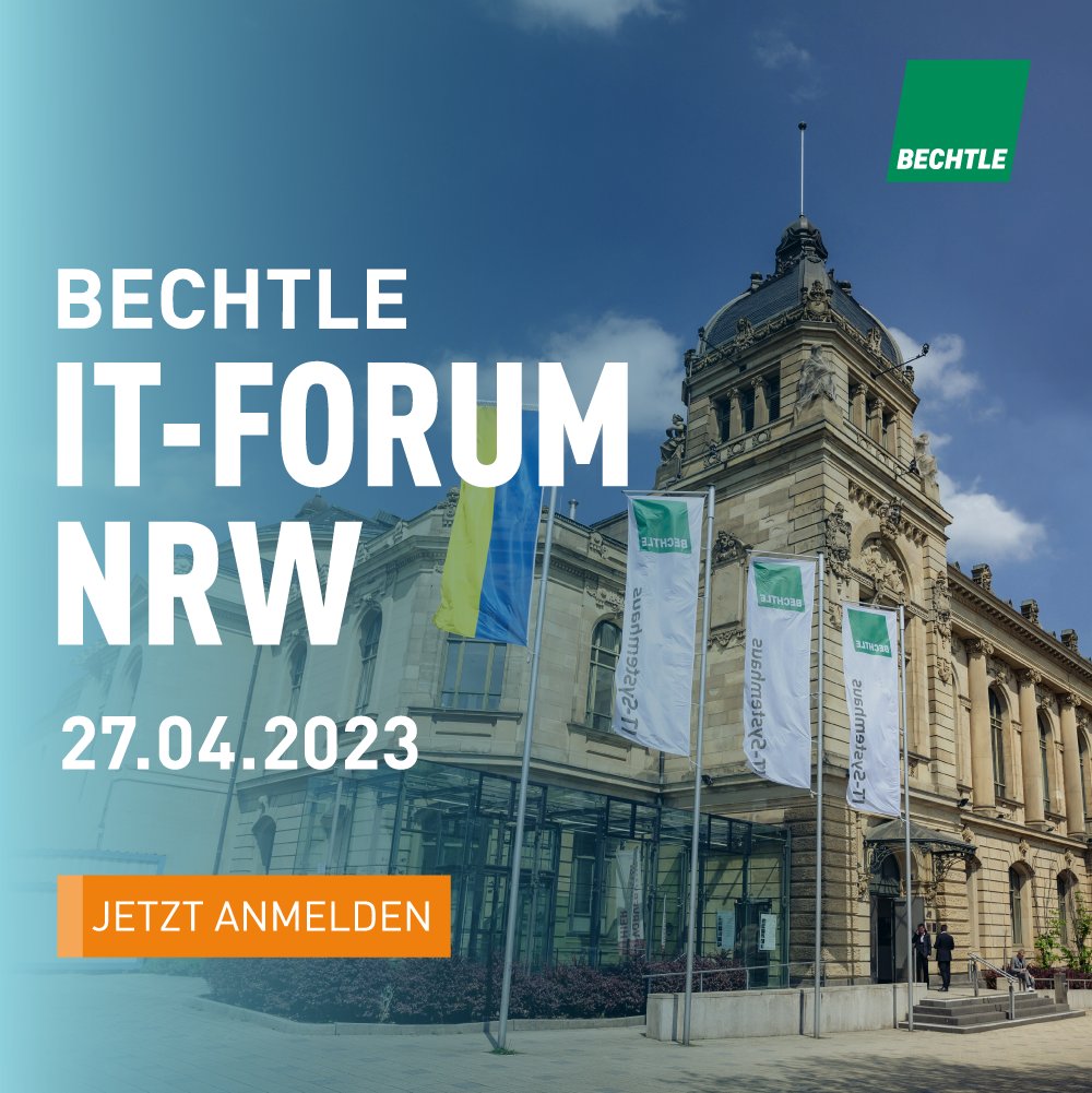 ReneStrackerjan's tweet photo. YOU CANT’T STOP IT unter diesem Motto findet am 27. April das Bechtle IT Forum NRW statt.

Zur Anmeldung: https://t.co/0I1wKJ8Y5g

#itforumnrw https://t.co/aQ6TW2SHkG