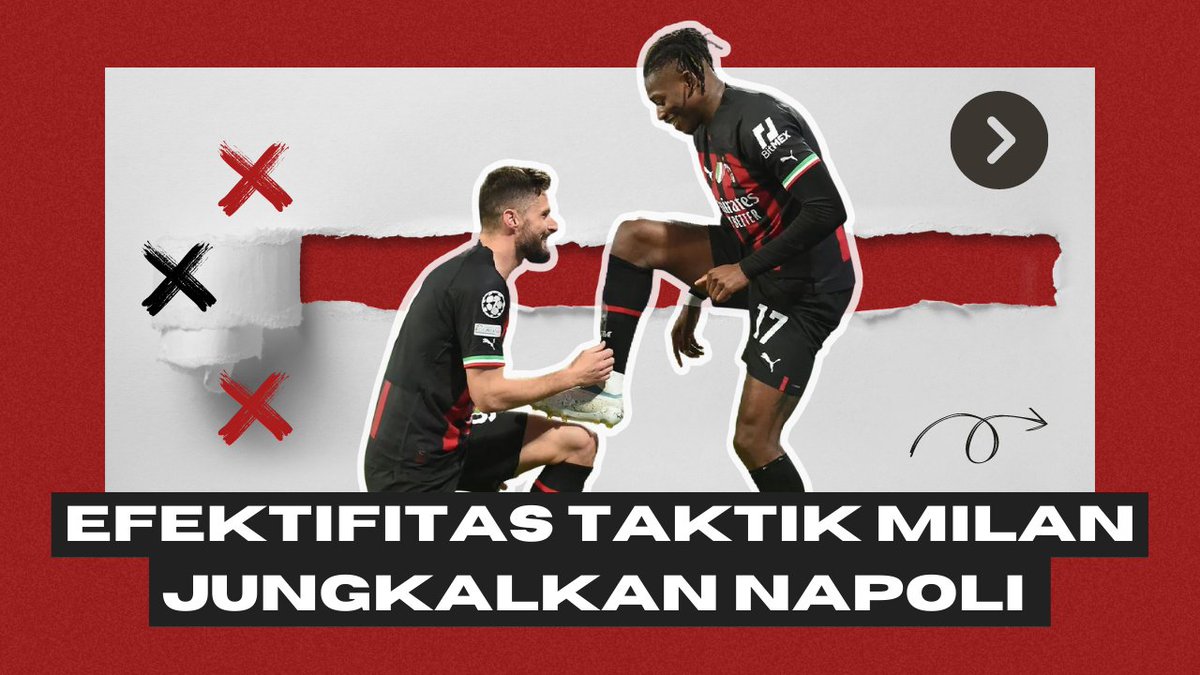 ruangtaktik's tweet photo. [VIDEO TERBARU]

Catatkan possession hingga 74%, Napoli gagal tekuk Milan dengan margin 2 gol. Osimhen yg digadang-gadang sbg game changer, mampu cetak 1 gol namun ga bisa selamatkan Napoli. Kita simak jalannya laga dari segi taktikal. 

Let's go! https://t.co/ePk2jweUpn