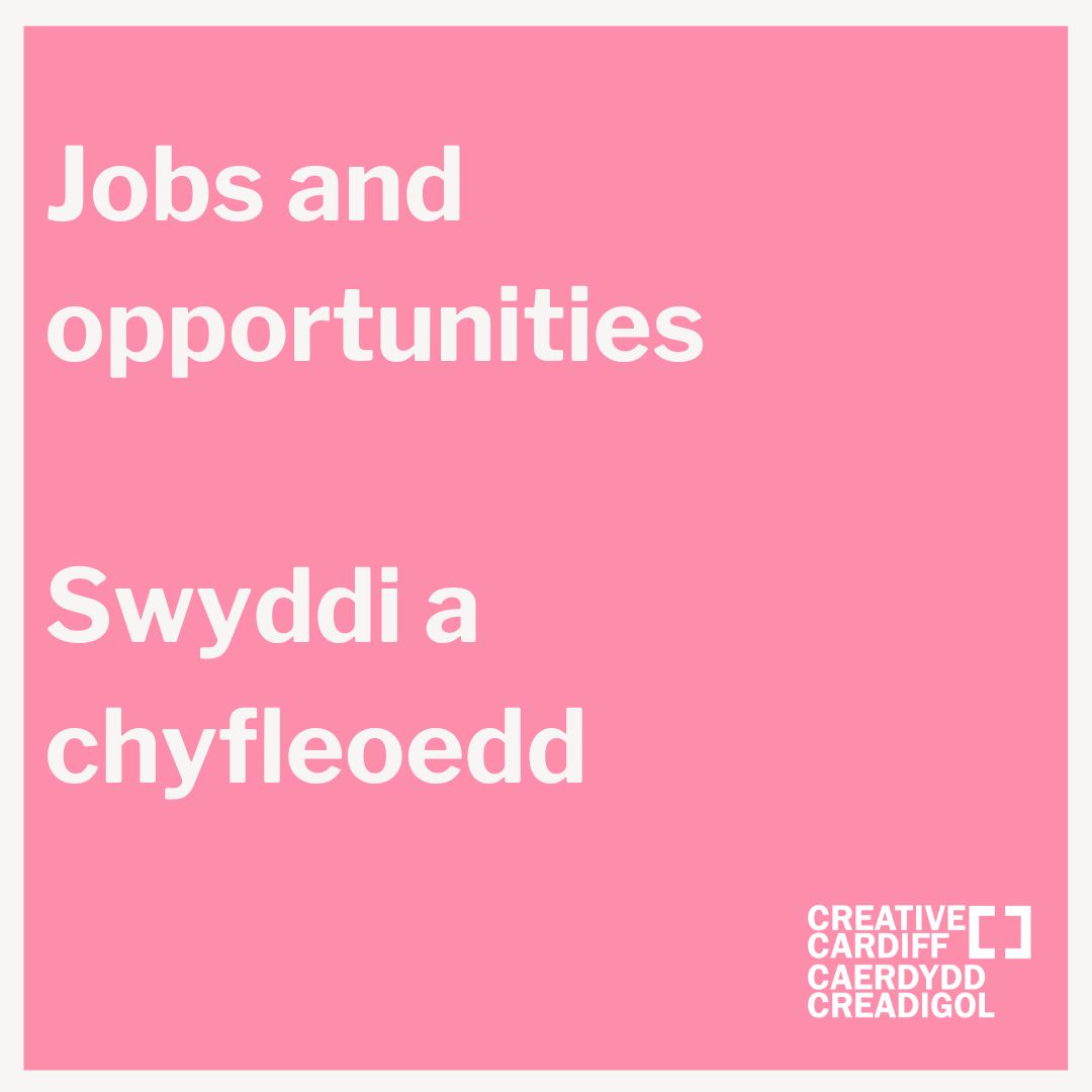 CreativeCardiff's tweet photo. We have so many exciting jobs on our website at the moment! They include:

Chief Executive @SerenBooks 
Trainee Producer @nyaw_ccic 
Community Engagement Manager @NewbridgeMemo 
Music Director @RWCMD 
Network Facilitator @ArtesMundi 

View the full list- https://t.co/1sRb2T4ijf https://t.co/UU9VUyO0TV