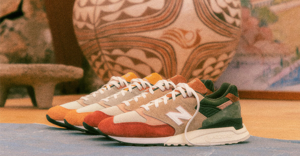 sucre_fils's tweet photo. Frank Lloyd Wright’s Mid-Century Modern Designs Inspire New Balance X KITH Sneaker Collab https://t.co/MXzkQKrBKB https://t.co/6GWyvUT4jX