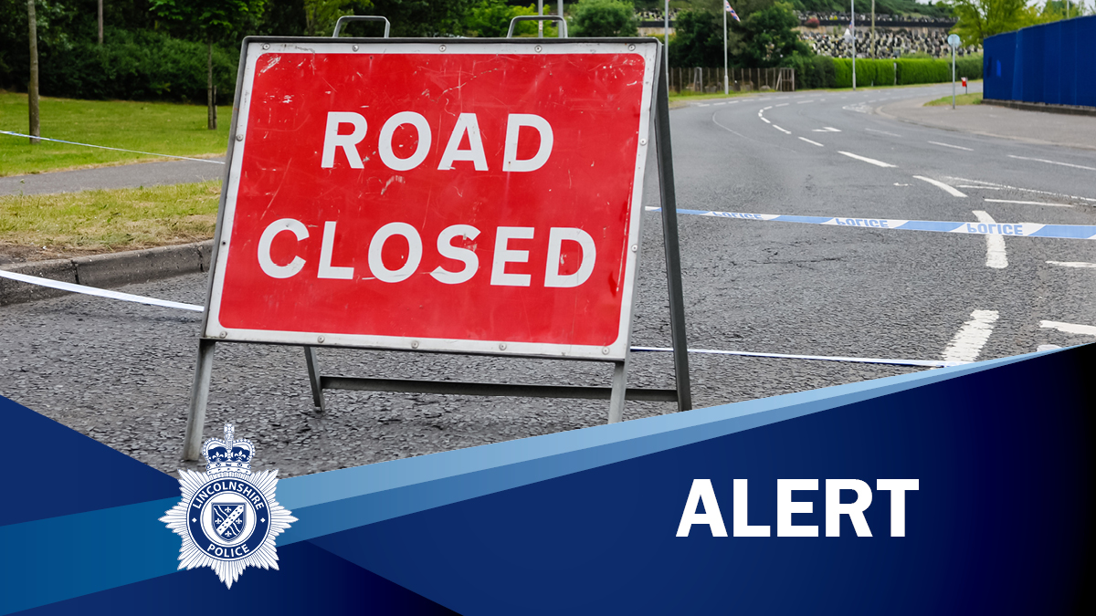 LincsPolice's tweet photo. The A17 has been closed in both directions following a collision near Heckington.   Emergency services are on scene. 
Diversions are being put in place, please avoid the area for the next few hours. https://t.co/LNqyYEP7Ma
