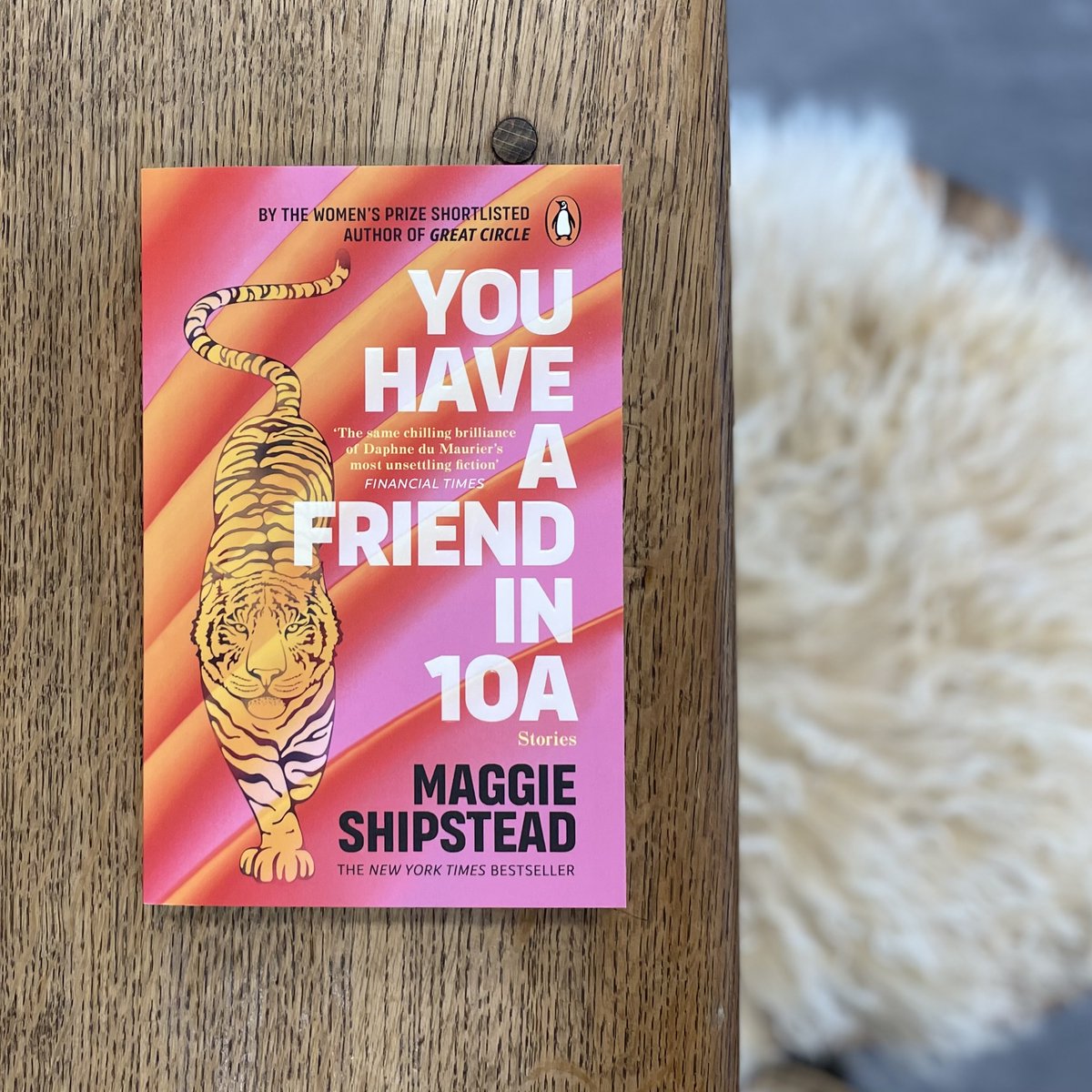 Happy paperback publication day to You Have a Friend in 10A, the dazzling short story collection from @MaggieShipstead 🐅 Exuding both tenderness and bite, these stories expose complicated truths with cunning, compassion, and wit. Available now in all good bookshops 📚