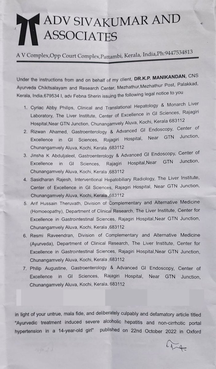 theliverdoc's tweet image. 1/2 
Let me show you the price, me, as a clinician who care for patients and our community at large have to pay for publishing medical science to progress our knowledge regarding healthcare information and fight misinformation/disinformation.

Last year we published our brilliant…