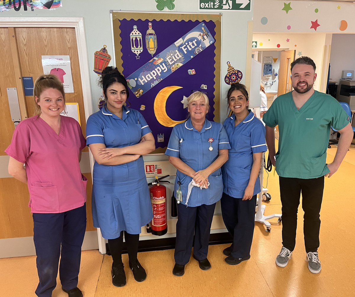 Happy Eid to all our lovely patients and families! 
From all the Staff on Paediatrics at ELHT