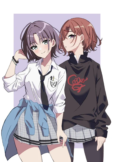 最強のふたり #浅倉透 #樋口円香  #祝シャニマス5周年 #シャニマスつくってみた 