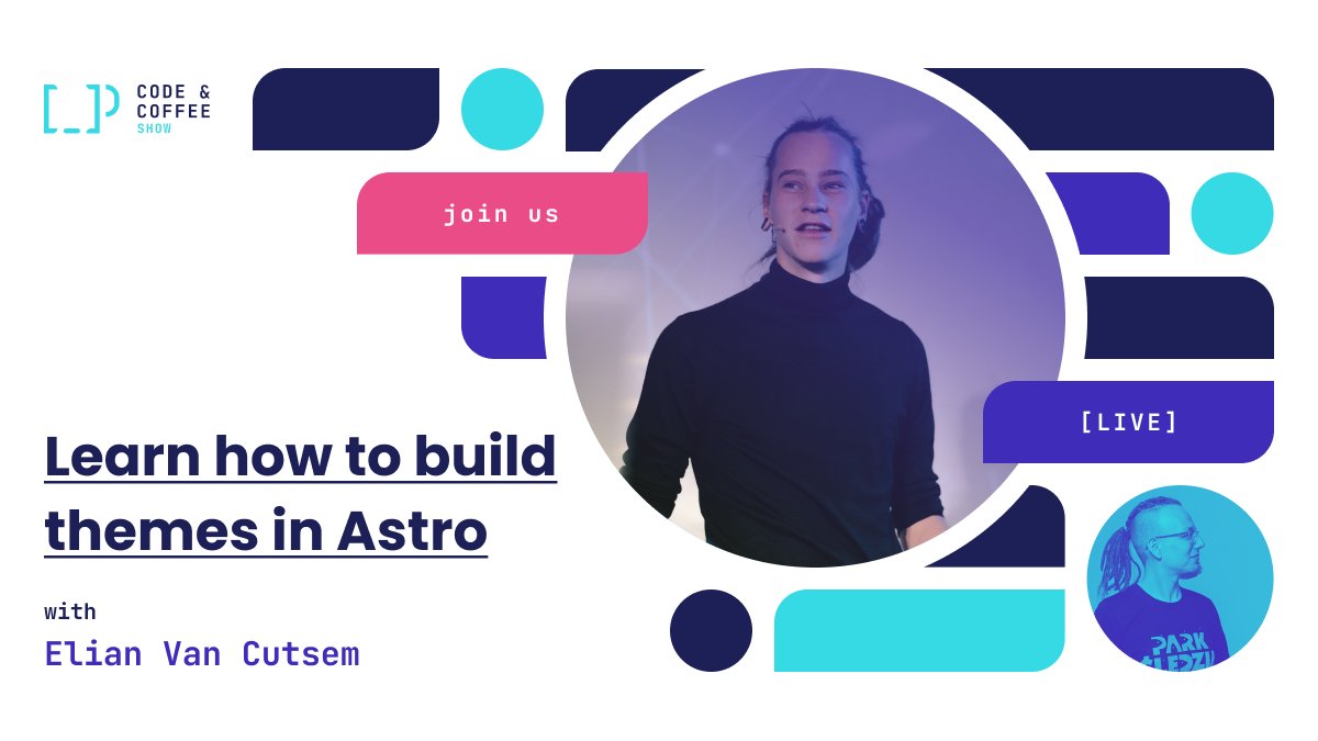 palmiak_fp's tweet image. Don't miss out on this excellent opportunity to learn more about @astrodotbuild!

Join me and @ElianCodes today as we dive into building themes in #Astro.

Hit the "remind me" button on this link so you won't miss it!

youtube.com/watch?v=w_Bekk…

#techtwitter #webdevelopement