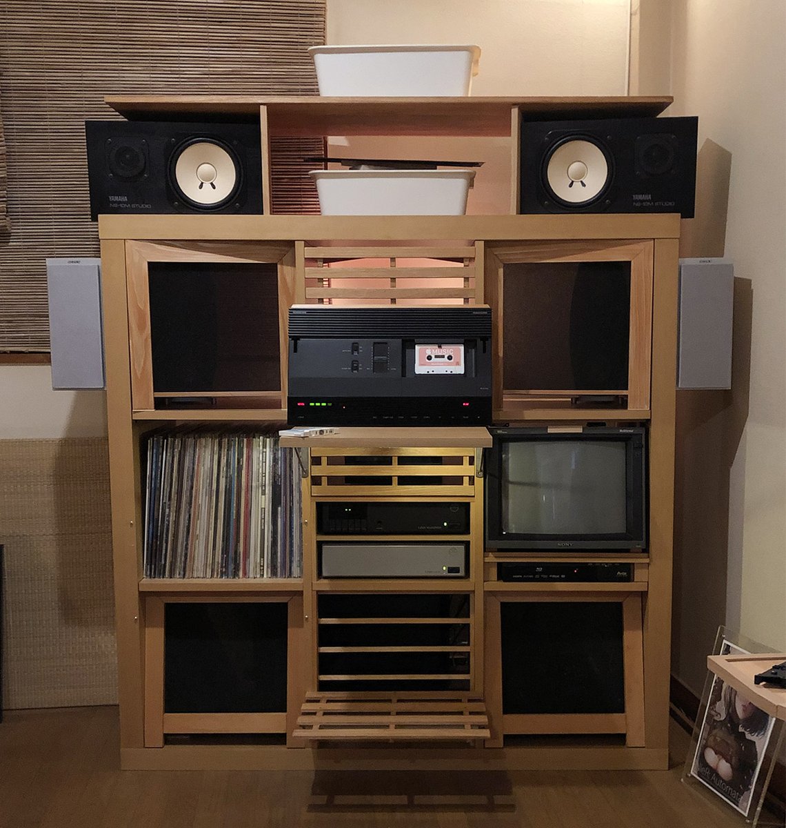 designinstitut3's tweet photo. #Audio  #Cassette  #DIY

Part of my current audio system, yeah https://t.co/aXLY3MFGS5
