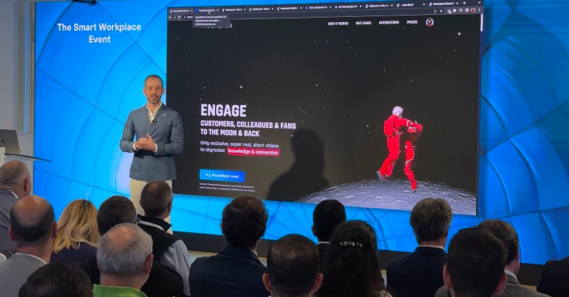 🚀 <a href="/Telefonica/">Telefónica</a> apuesta por MoonBack HyperSpace: vídeos cortos + Inteligencia artificial como alternativa a las reuniones de trabajo! 🤯

#SmartWorkPlace #IA