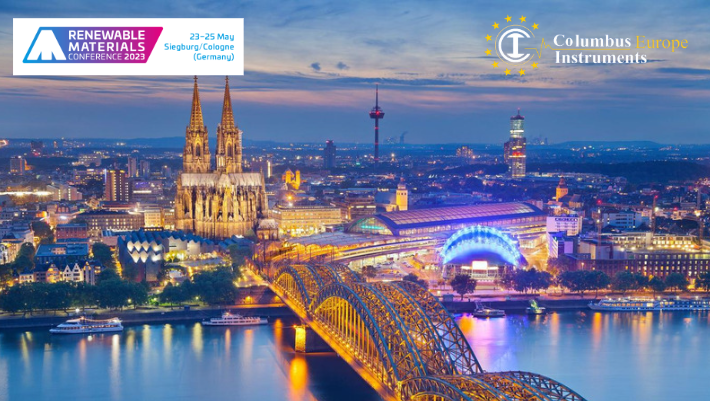 ColumbusBio's tweet photo. Join us next month from the 23rd to the 25th May at the Renewable Materials Conference 2023 in Cologne! https://t.co/KiRXNA6JrB