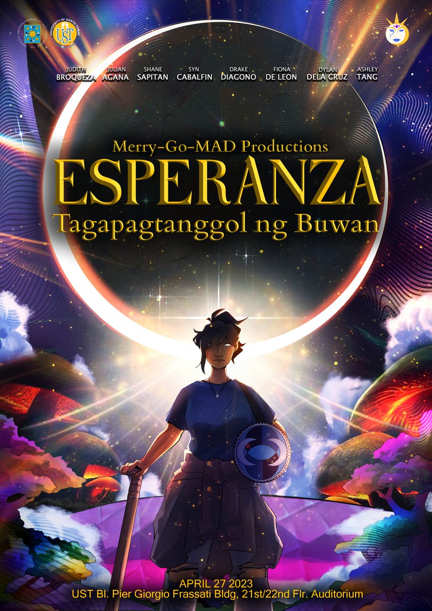 MerryGoMAD_Prod's tweet photo. Inaanyayahan namin kayong lahat na saksihan ang mahiwagang obra ng 12MAD7 ngayong paparating na ika-dalawampu't pito ng Abril sa Bl. Pier Giorgio Frassati Bldg. 21st/22nd Flr. Auditorium ! 🎭 (1/2) https://t.co/2aKGd5lsR8