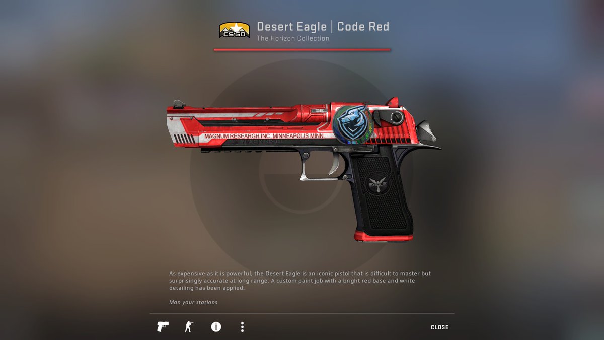🔥 CS:GO GIVEAWAY 🔥

🎁 Desert Eagle | Code Red ($36)

➡️ TO ENTER:

✅ Follow me &amp; <a href="/CompBrosTrading/">CompBrosTrading</a>
✅ Retweet
✅ Tag 1 friend

💰 He's always looking to buy CS:GO skins so make sure to DM him!

🗓️ Giveaway ends in 5 days!

#CSGO #CSGOGiveaway