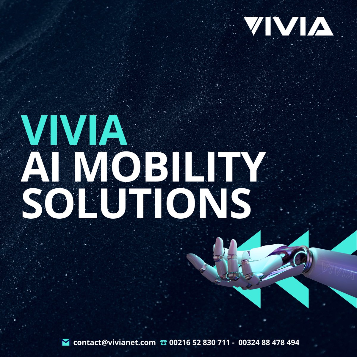 Viviasolutions's tweet photo. To know more about our AI mobility solutions:📷 
https://t.co/Dg2H2pFWqC

#Mobility #vivia #innovation #technologyForAll #NewWorldOrder #solutions #AI https://t.co/81TwwNYRT6