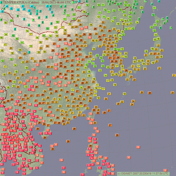 (1) Monster Asian Heat Wave like none before
Heat spread to Japan and Koreas with 30C
Yongwol in South Korea 30.0C today,more 30C+ tomorrow
In China up to 41.9C in Yunnan and 30/35C in the North
Mengla beat its monthly record with 38.3C
Records are falling allover
tbc later...
