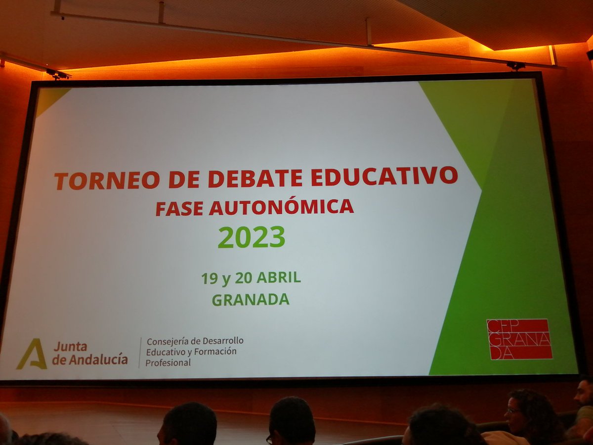 cepronda's tweet photo. Da comienzo el Torneo de Debate Educativo en la fase regional 2023 @cepgranada @EducaAnd @educacionenmlg @OrdenacionM @Mjbueno14 @cepronda https://t.co/mk6DmDi3jK