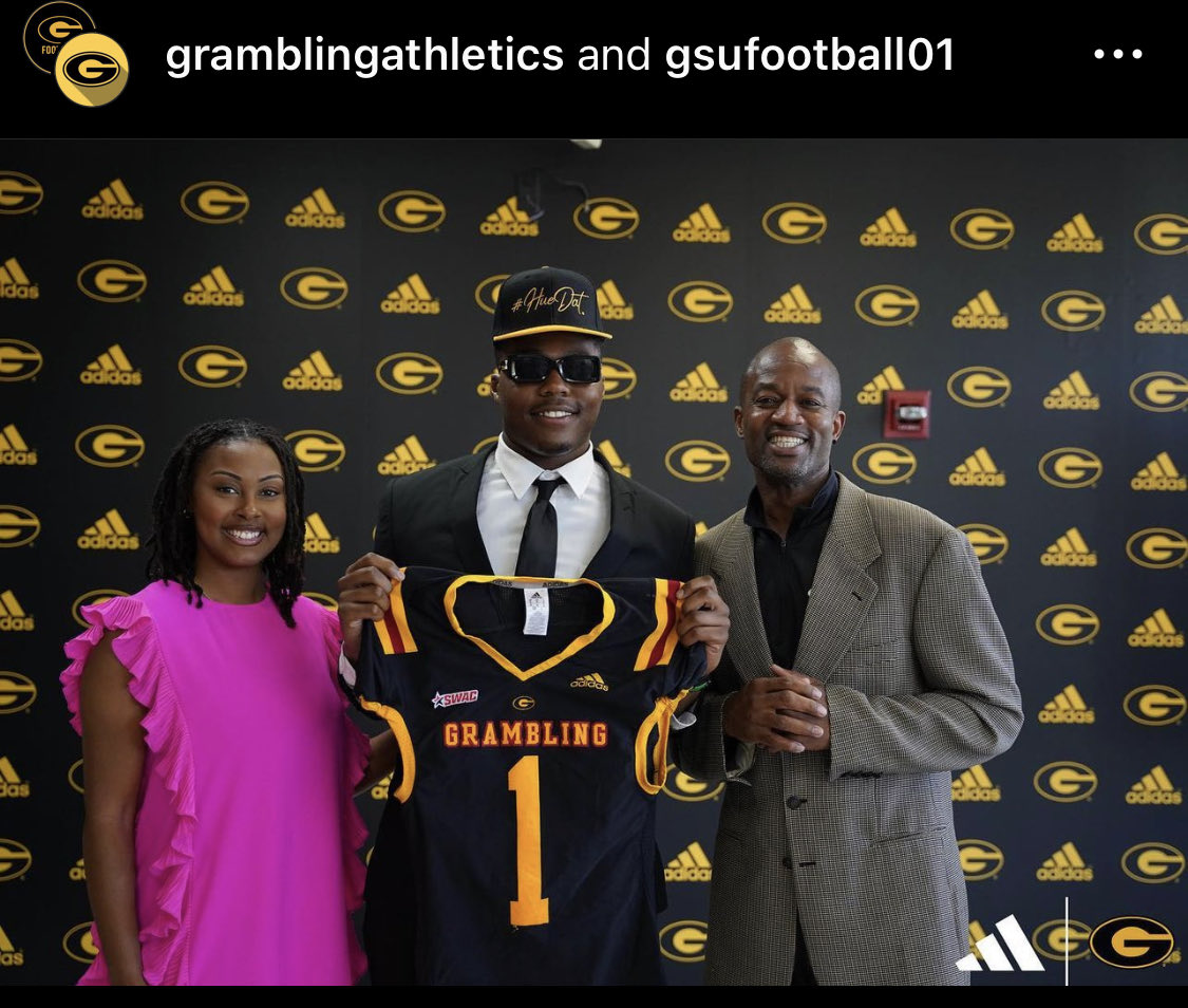 Grambling State Spring Game Draft. Representing Team Black. LETS GOOOOOOO😤😤😤