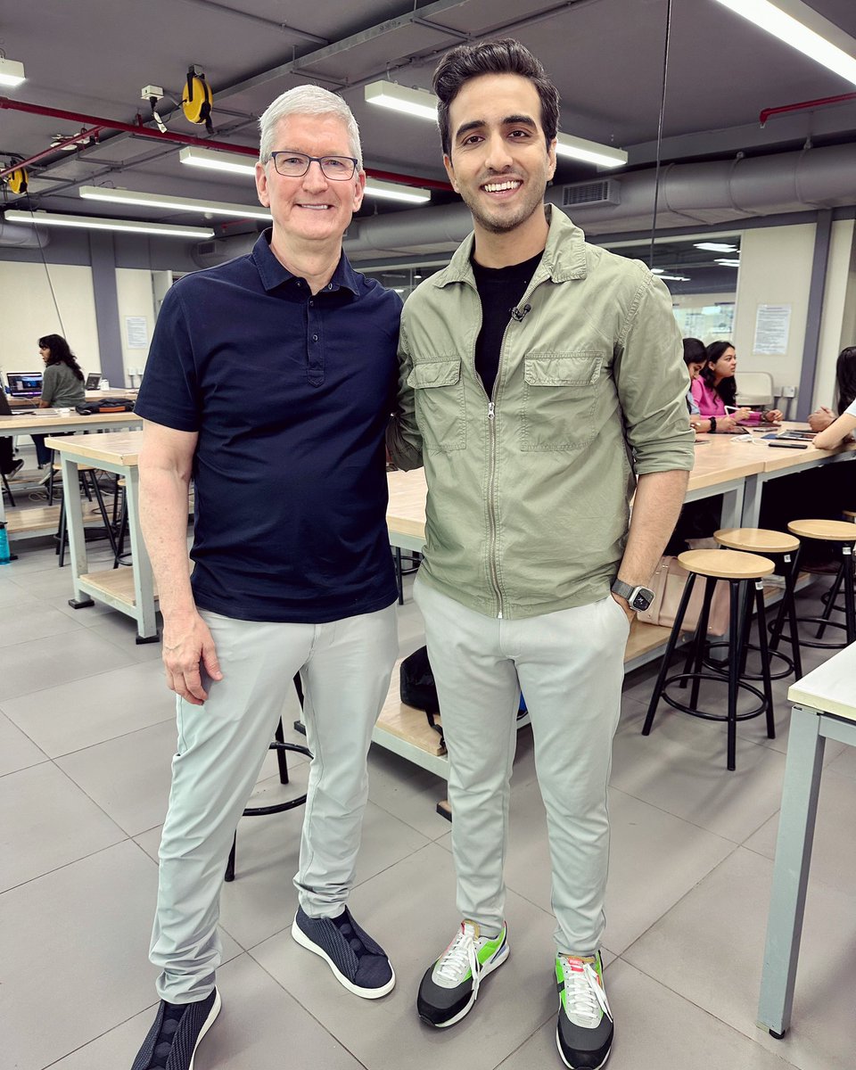 aayush_a6's tweet photo. I don’t tweet much but last evening was a special one. A massive moment for Tech Today. Nuff said. #TimCook #AchievementUnlocked https://t.co/VNj6m7vvAv