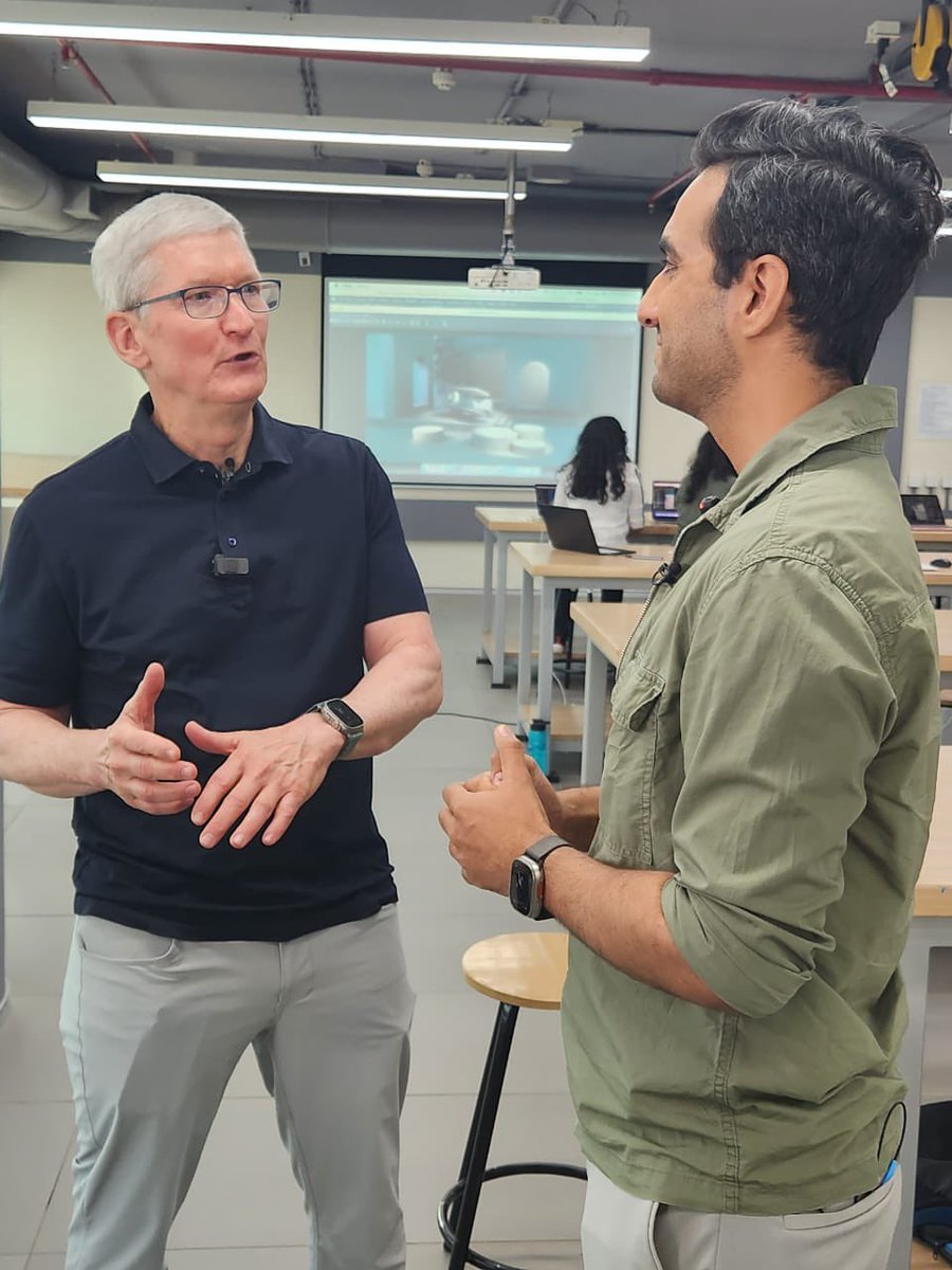 aayush_a6's tweet photo. I don’t tweet much but last evening was a special one. A massive moment for Tech Today. Nuff said. #TimCook #AchievementUnlocked https://t.co/VNj6m7vvAv
