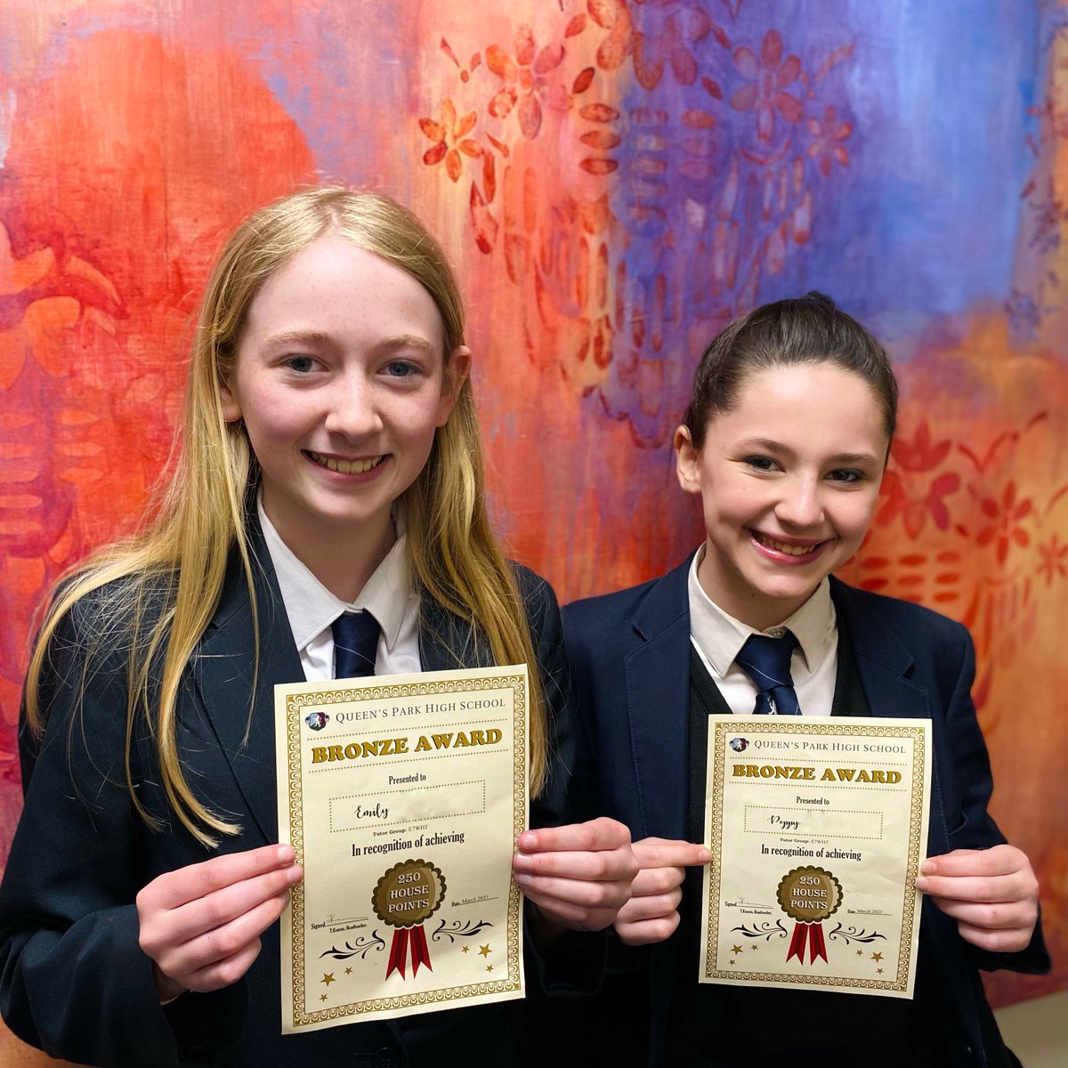 qphschester's tweet photo. Congratulations to all 65 students receiving their Bronze award certificate this week for reaching the 250 house points milestone! Keep up the great work!#celebratingachievement #rewards #recognisingsuccess #QPHSCulture https://t.co/hRybJ13Dve
