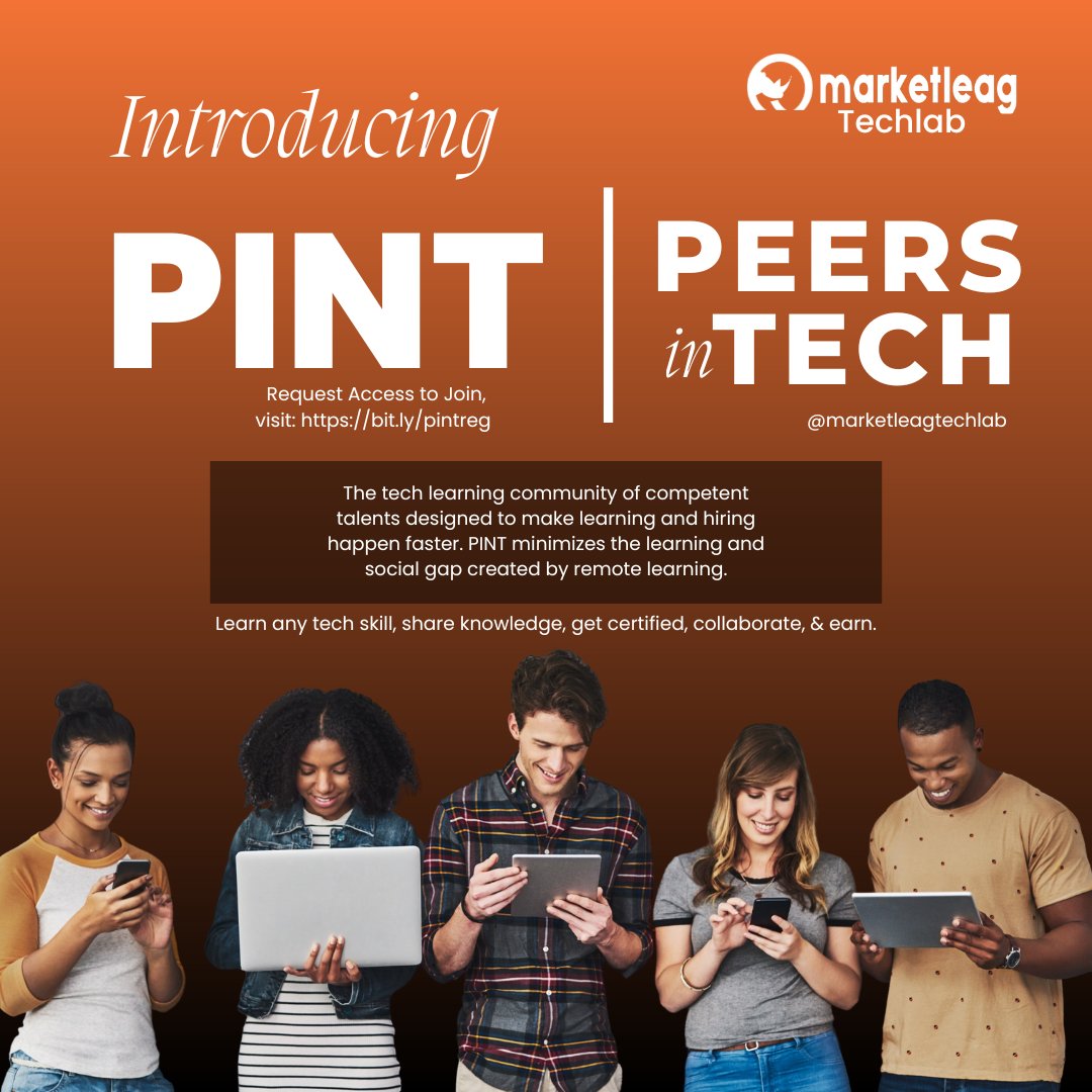ThomasBamifewe's tweet photo. Mehnnnnnn!

This code took several months of research from us to crack.

Tech learning is crucial, yet the key challenge comes down to cost. PINT resolves cost challenge, and learning or social gap created by traditional online learning model.

Check on
https://t.co/hI1z0xQ0u7 https://t.co/1osTn7KQ3M