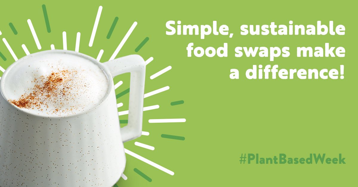 PlantBasedCAN's tweet photo. How is your #PlantBasedWeek going so far? Have you tried any #SimpleSwaps we've mentioned? Any #PlantBased favourites you've already been implementing? We'd love to know! β€οΈTweet a picture of your meal or recipe and tag us or use our hashtag! #PlantBasedWeek https://t.co/Loz7aNNjjZ