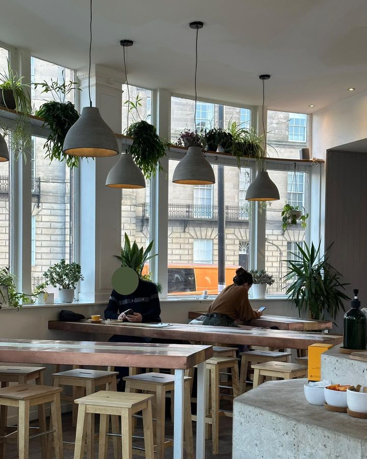 Stop by, grab a coffee, tackle some of the most difficult, multi-faceted, and layered problems mankind is facing. 

📸 @‌edinburghcafes on Instagram