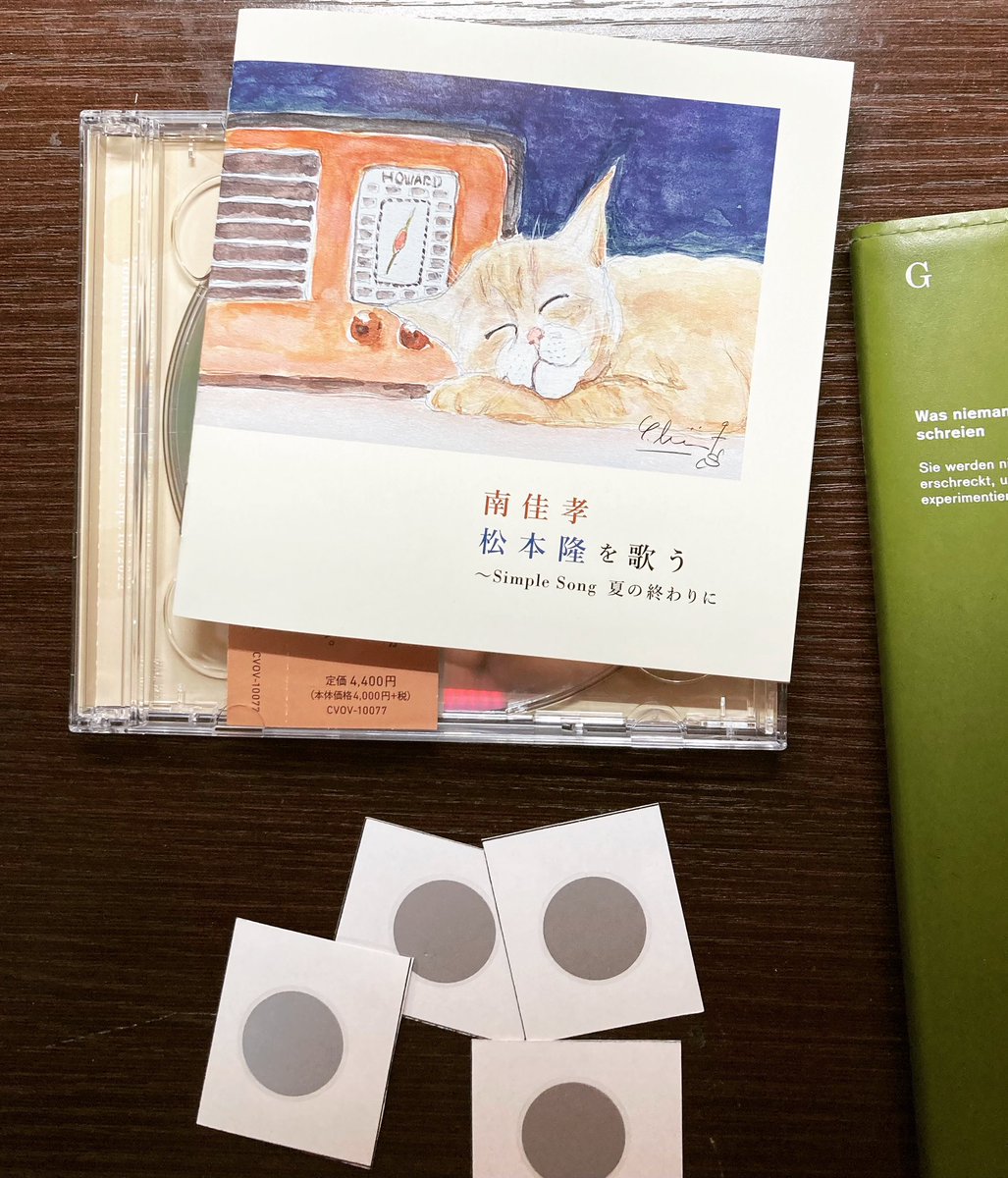 yutakahopapa's tweet photo. 南佳孝　松本隆を歌う
を聴きながら
金曜日講座のグループ分け用くじ作り

#music
#南佳孝
#松本隆
#simplesong 
#夏の終わりに
#ジョンとメリー
#lastpictureshow 
#episodeM https://t.co/8kmhmBj1TY