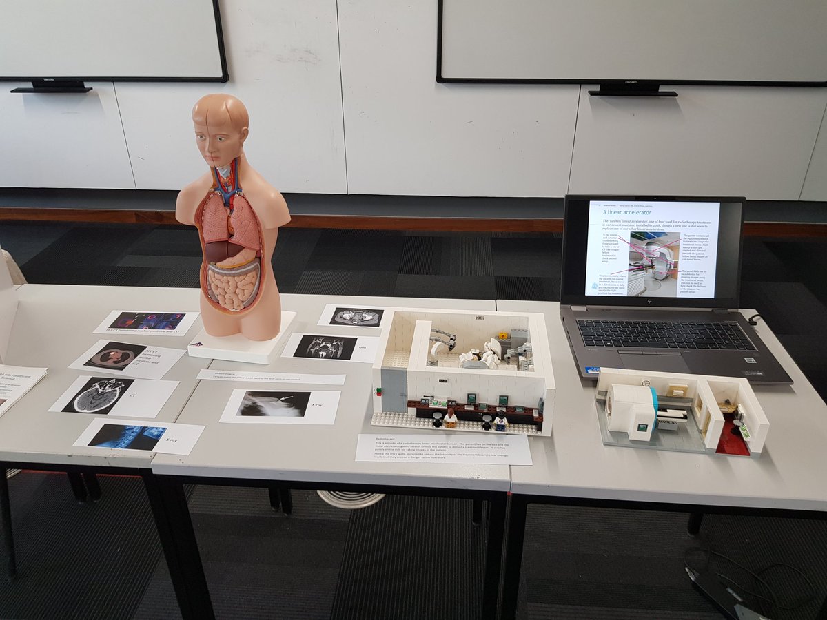 Representing @royalmarsdenNHS @royalmarsden Medical Physics at @Science4uI School Science Conference @UniWestminster.
Talking about unseen physics behind radiotherapy & imaging with GCSE level students.
Thanks to @ipemnews, they love the Lego models.
@RM_Imaging @RM_Radiotherapy