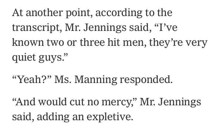 equalityAlec's tweet image. Here is a sheriff and a county commissioner caught in secret tape discussing “hanging Black people by a creek” and digging holes to bury journalists after hiring hit men who would “cut no mercy.” Because it’s America, the sheriff is investigating whoever recorded the tape.